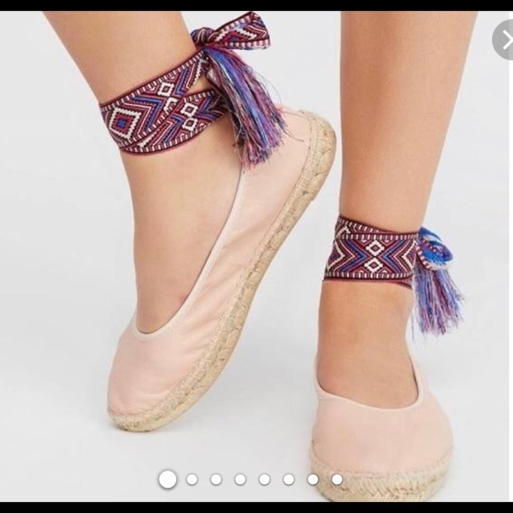 🌸FREE PEOPLE MAYA Wrap Espadrilles